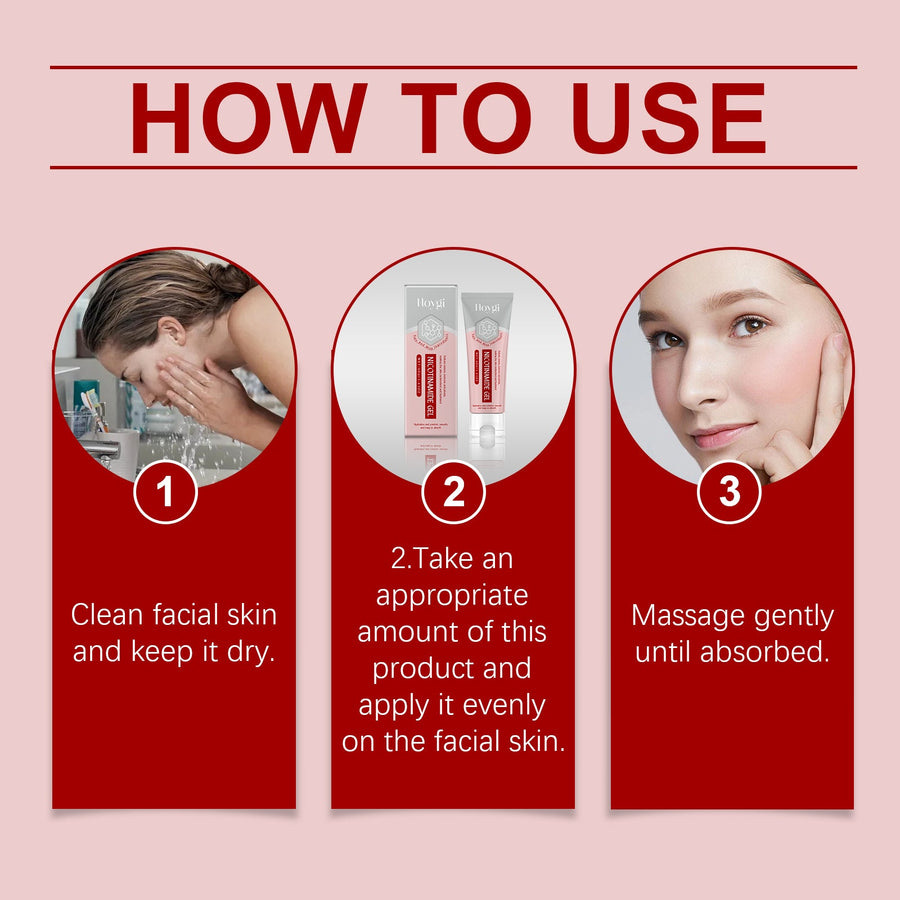 Niacinamide Gel Moisturizer for Dry, Sensitive Skin