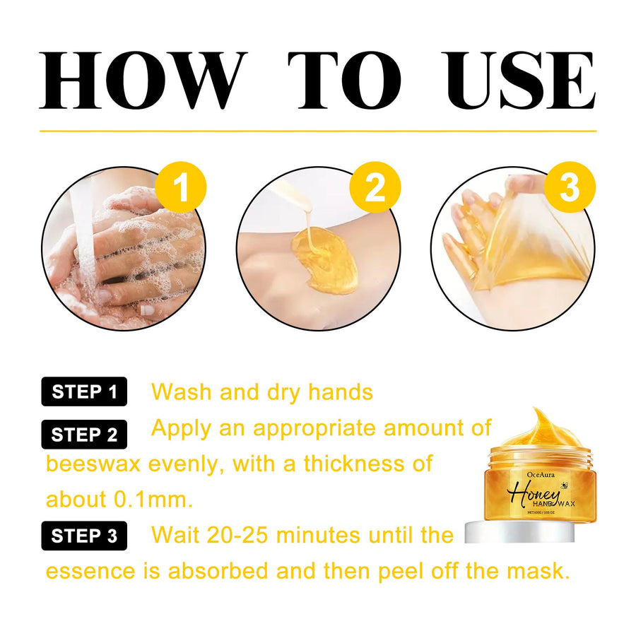 Milk Honey Hand Wax for Soft, Bright Exfoliated Hands