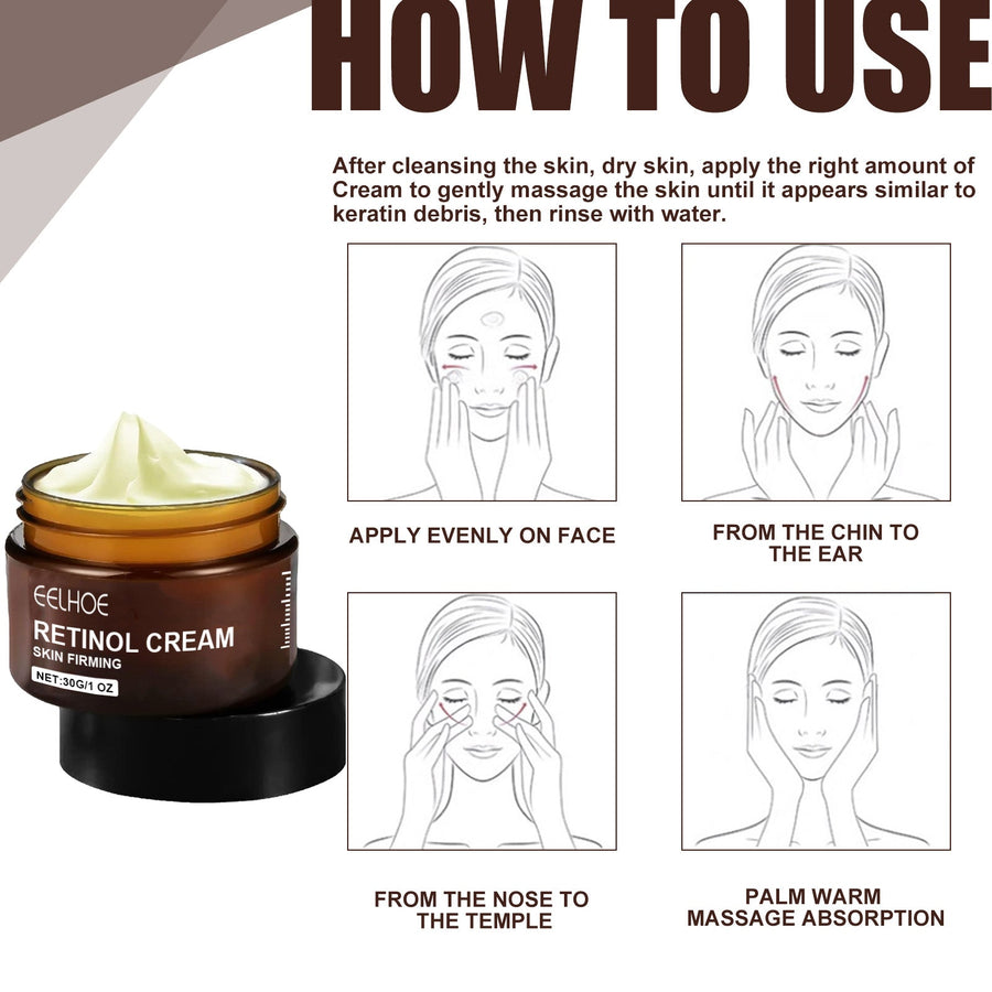Retinol Cream for Fine Lines & Sagging Skin Firmness