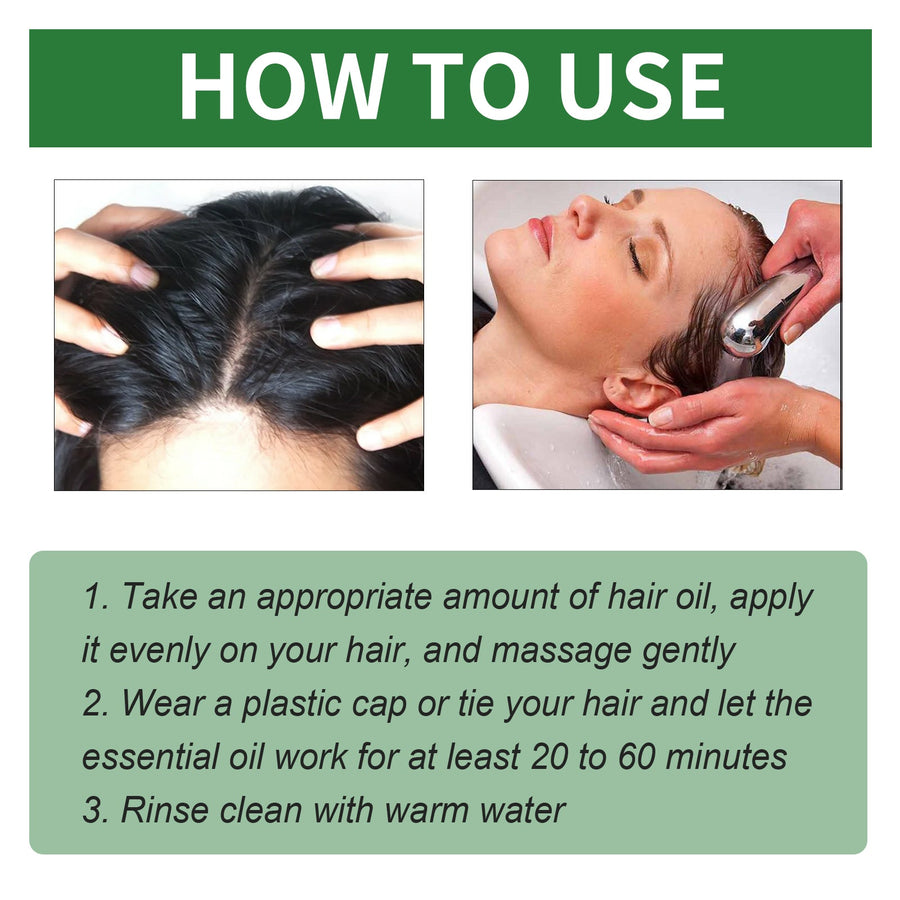Castor Oil Hair Treatment for Dry, Damaged Hair Care