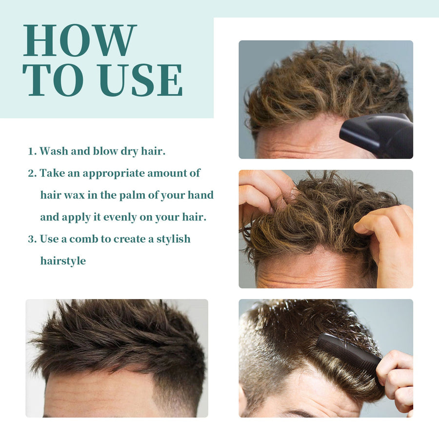 Hair Pomade for Frizz Control and Moisturizing Shine