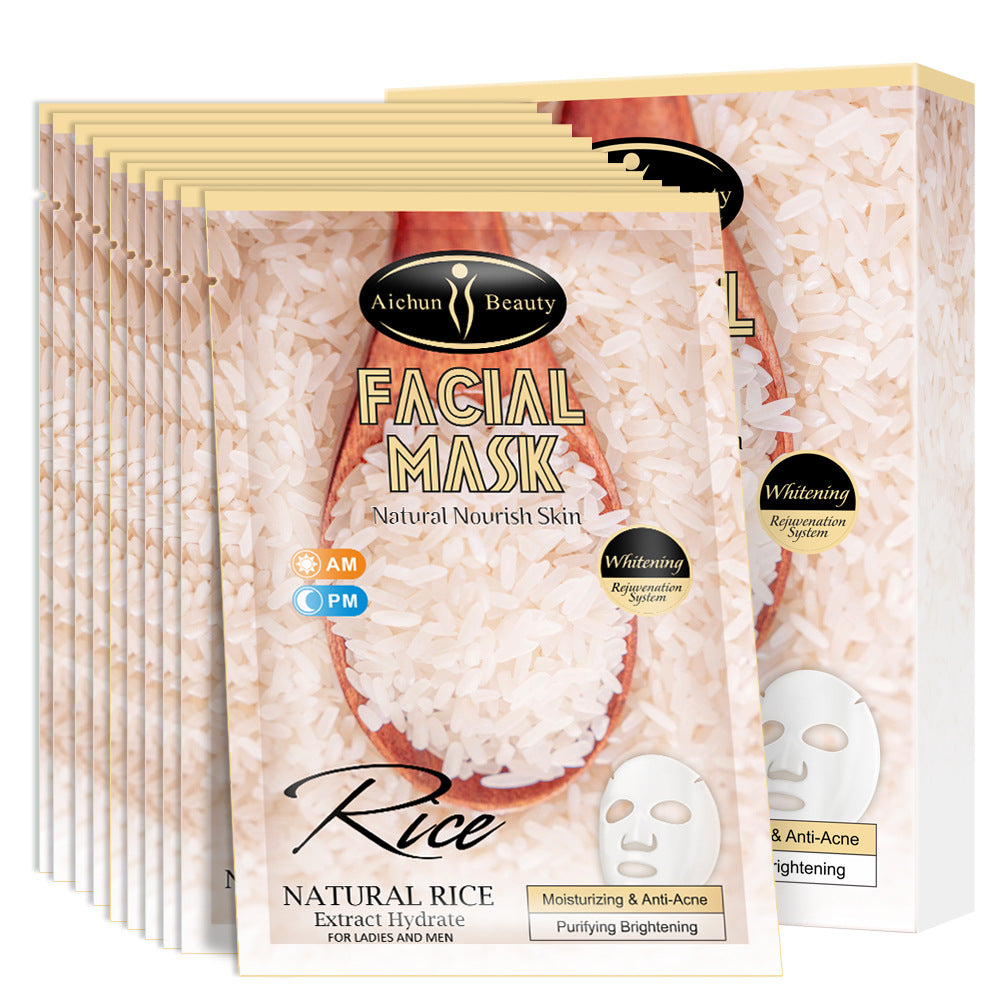 Rice Sheet Masks for Hydrated, Brighter-Looking Skin