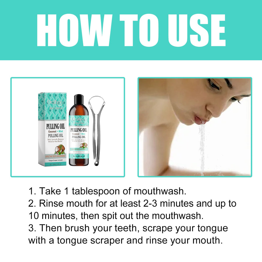 Teeth Whitening Mouthwash – Brighten Smile & Freshen Breath