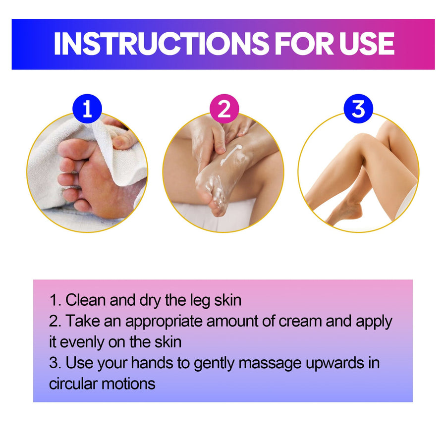 Leg Cream for Varicose Veins — Maximum-Strength Relief
