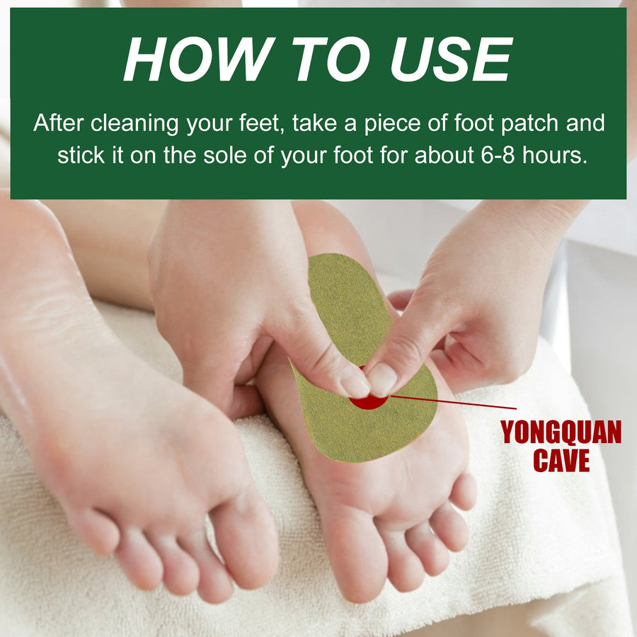 Wormwood Foot Patches – Herbal Overnight Detox for Better