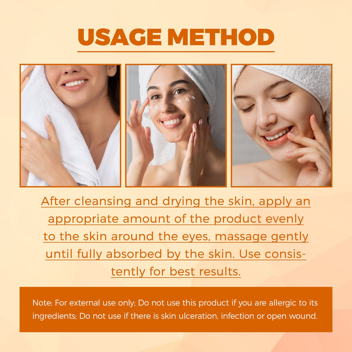 Honey Peptide Eye Cream for Dark Circles & Puffiness
