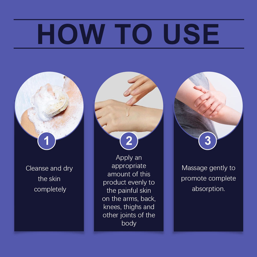 Pain Relief Massage Oil — Deep, Warming Relief for Joints