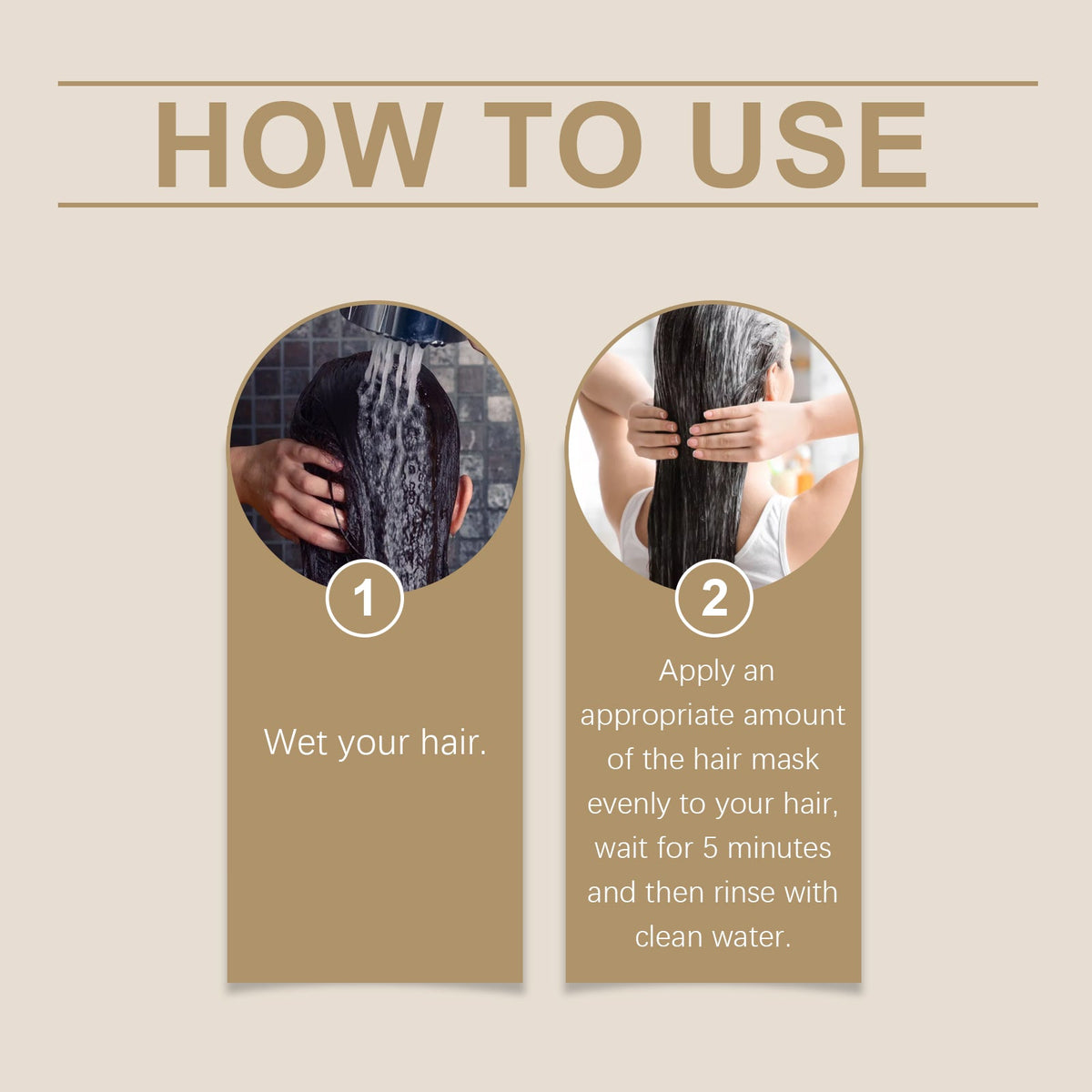 Smoothing Hair Mask for Frizzy, Dry & Split Ends