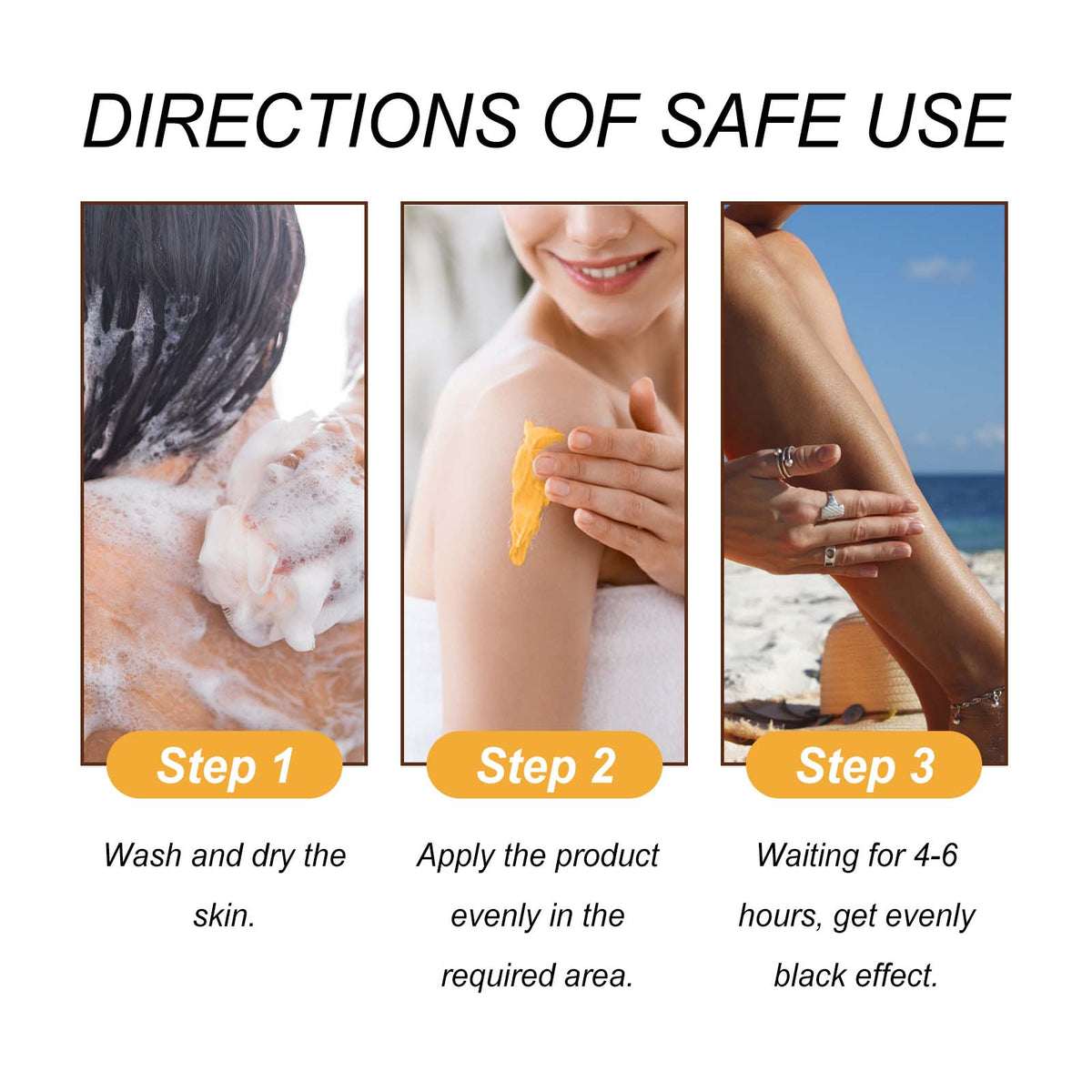 Quick Tan Cream - Natural Glow, No Streaks or Orange Tint