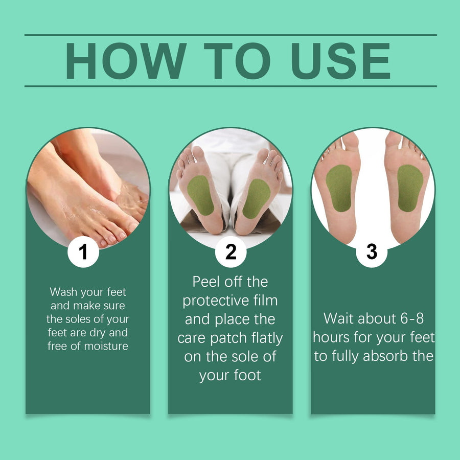 Overnight Foot Patches for Tired, Achy Feet Relief