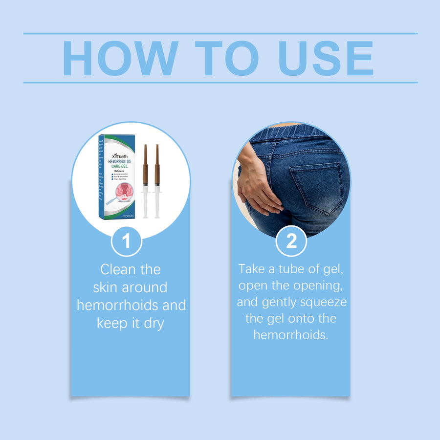 Hemorrhoid Relief Gel — Soothing Precision Care for Pain