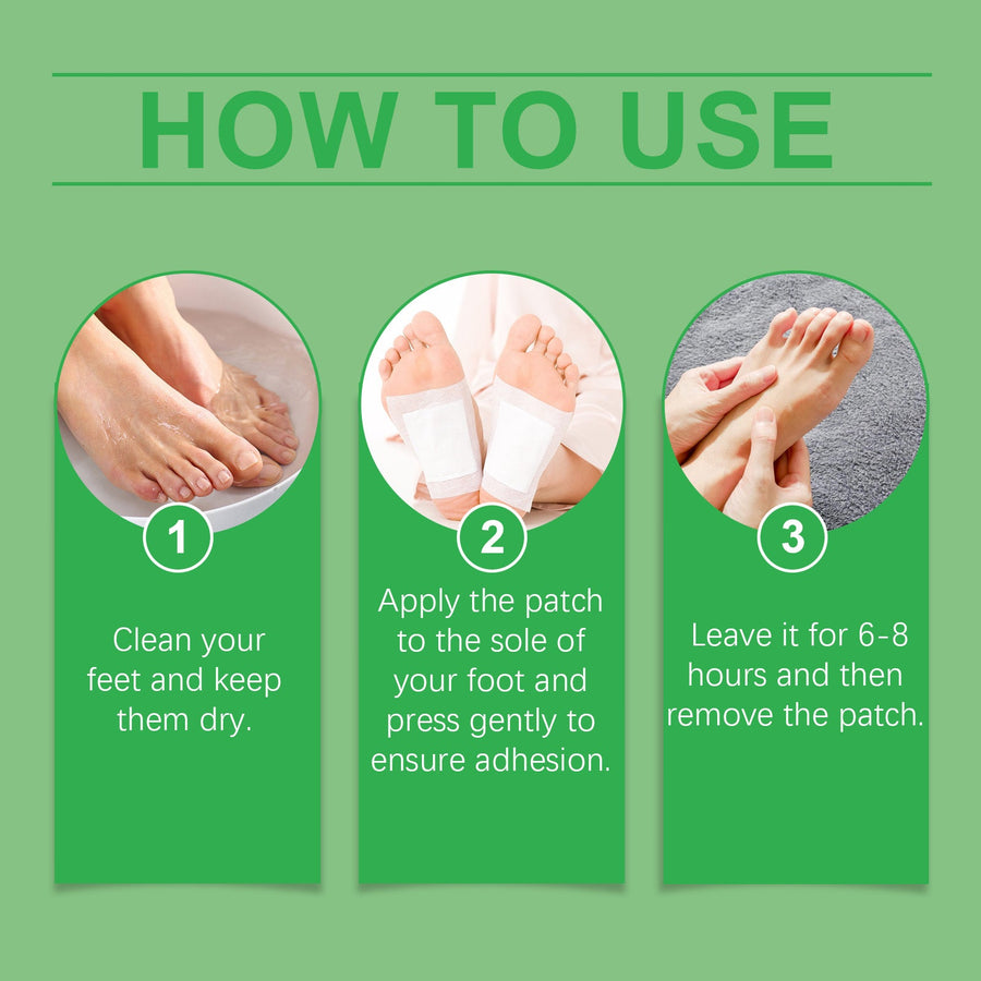 Herbal Foot Patch for Deep Sleep & Gentle Detox