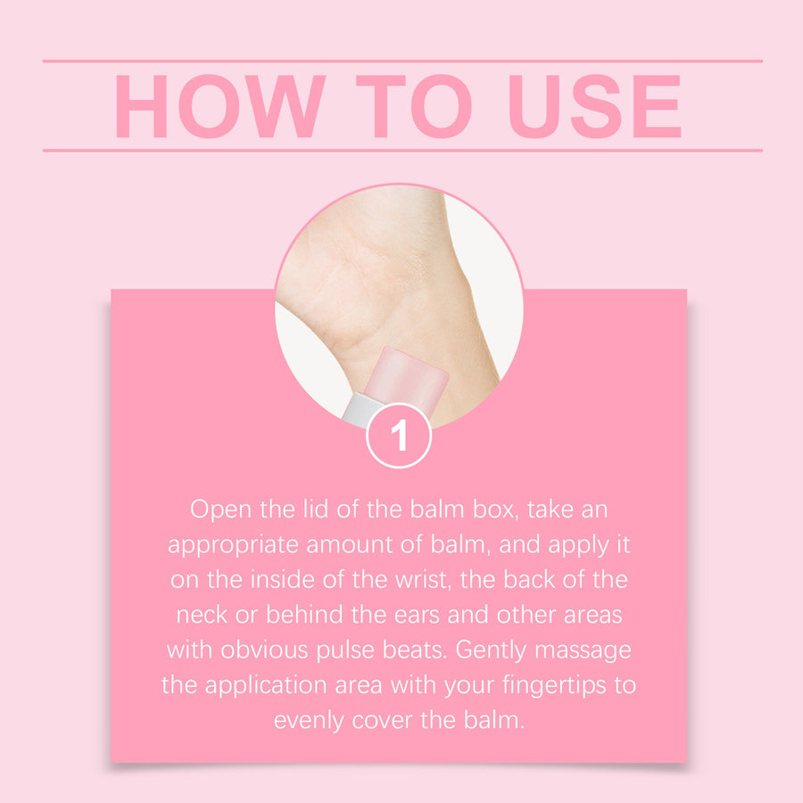 Solid Fragrance Balm Stick - Portable Non-Greasy Scent