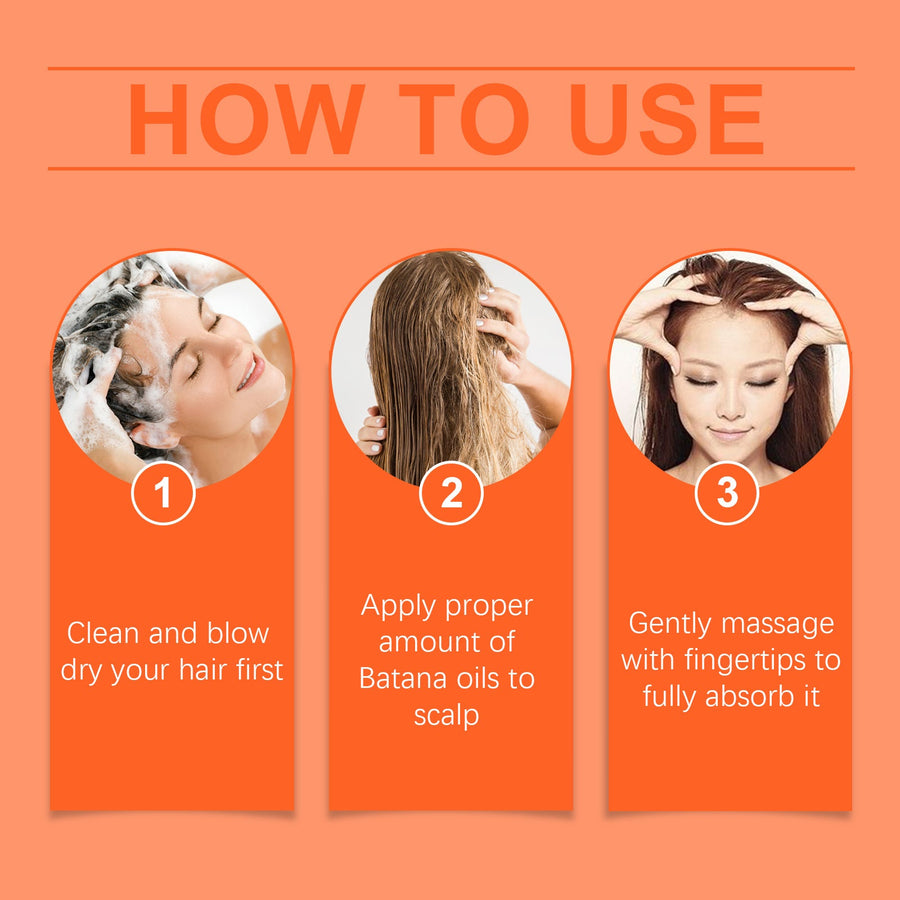 Batana Hair Oil for Nourishing Scalp, Shine & Hair Care