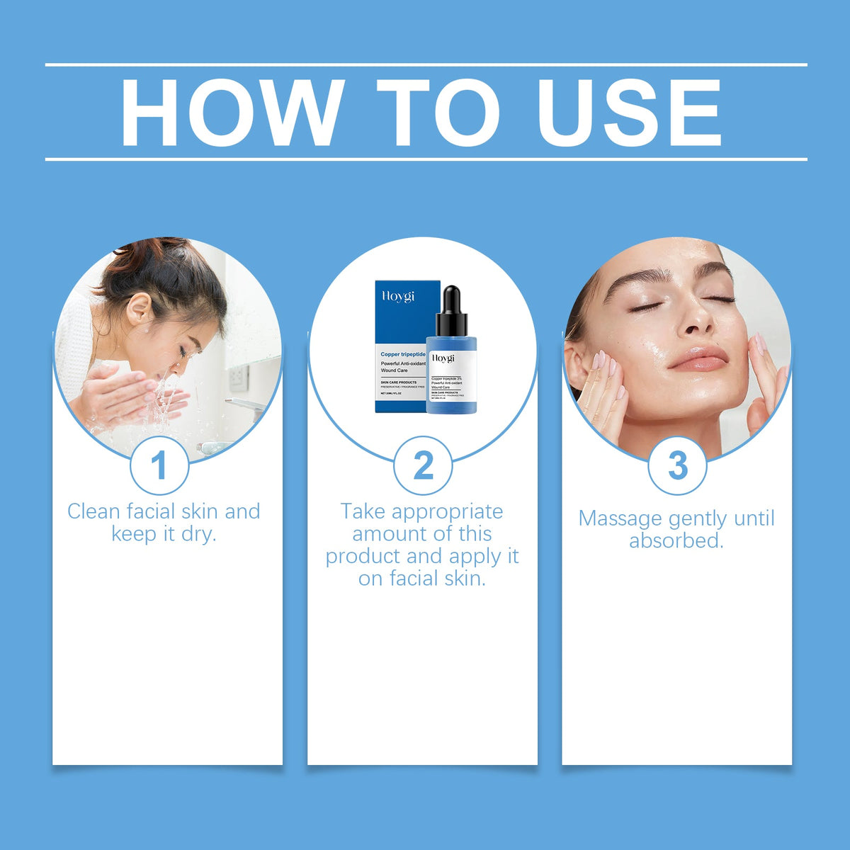 Copper Tripeptide 3% Firming Facial Essence Serum