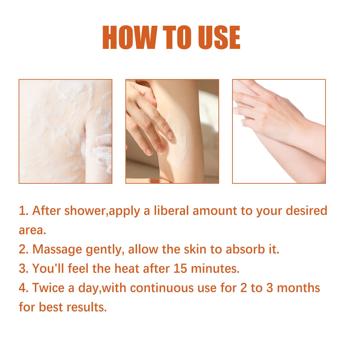 Burn Fat Cream For Arm — Natural Plant Slimming & Firming