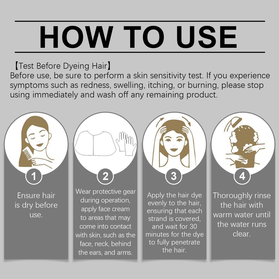 Hair Color Wax Styler for Easy Vivid Temporary Color