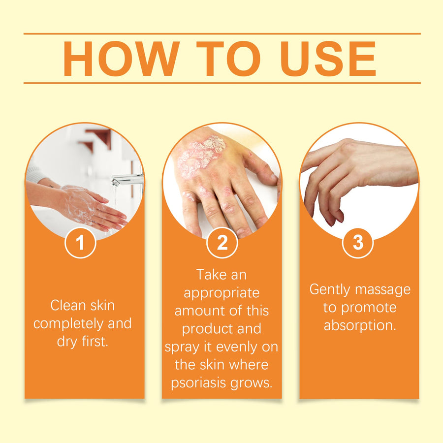 Skin Repair Spray for Dry, Itchy, Rough Skin Patches