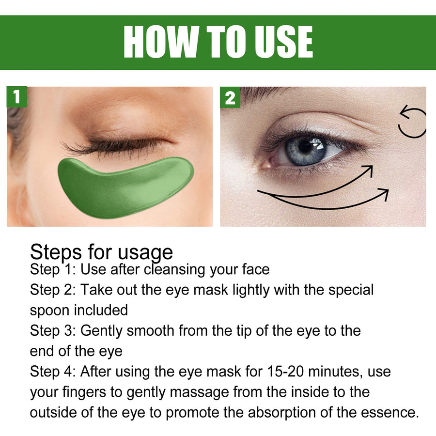 Seaweed Firming Eye Mask — Reduce Fine Lines & Dark Circles