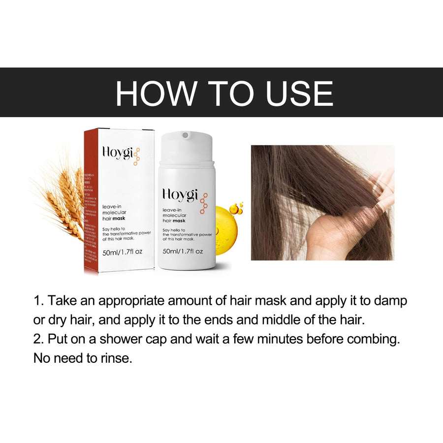 Leave-In Hair Mask for Dry, Damaged, Frizzy Hair Ends
