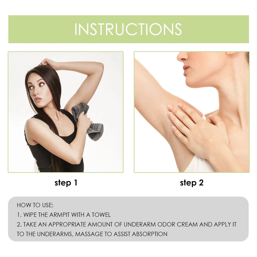 Herbal Deodorant Cream for Natural Odor Control