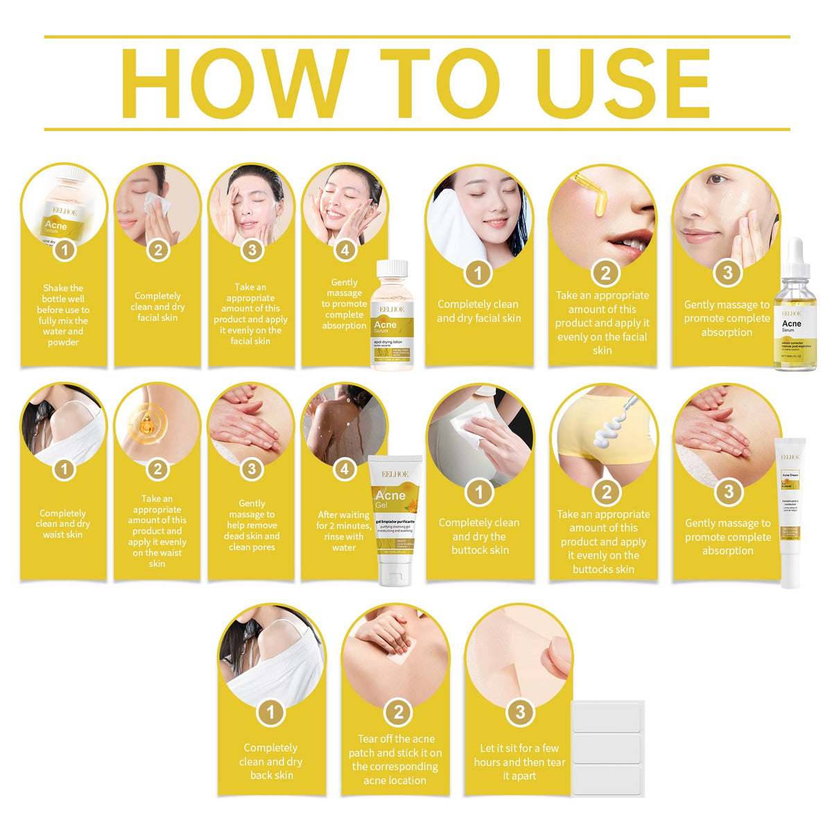 Acne Skincare Set for Oil-Control and Daily Hydration