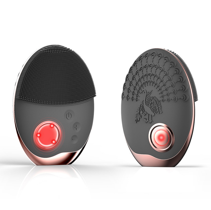 Sonic LED Facial Brush — Clearer Skin with Tri-Light Therapy