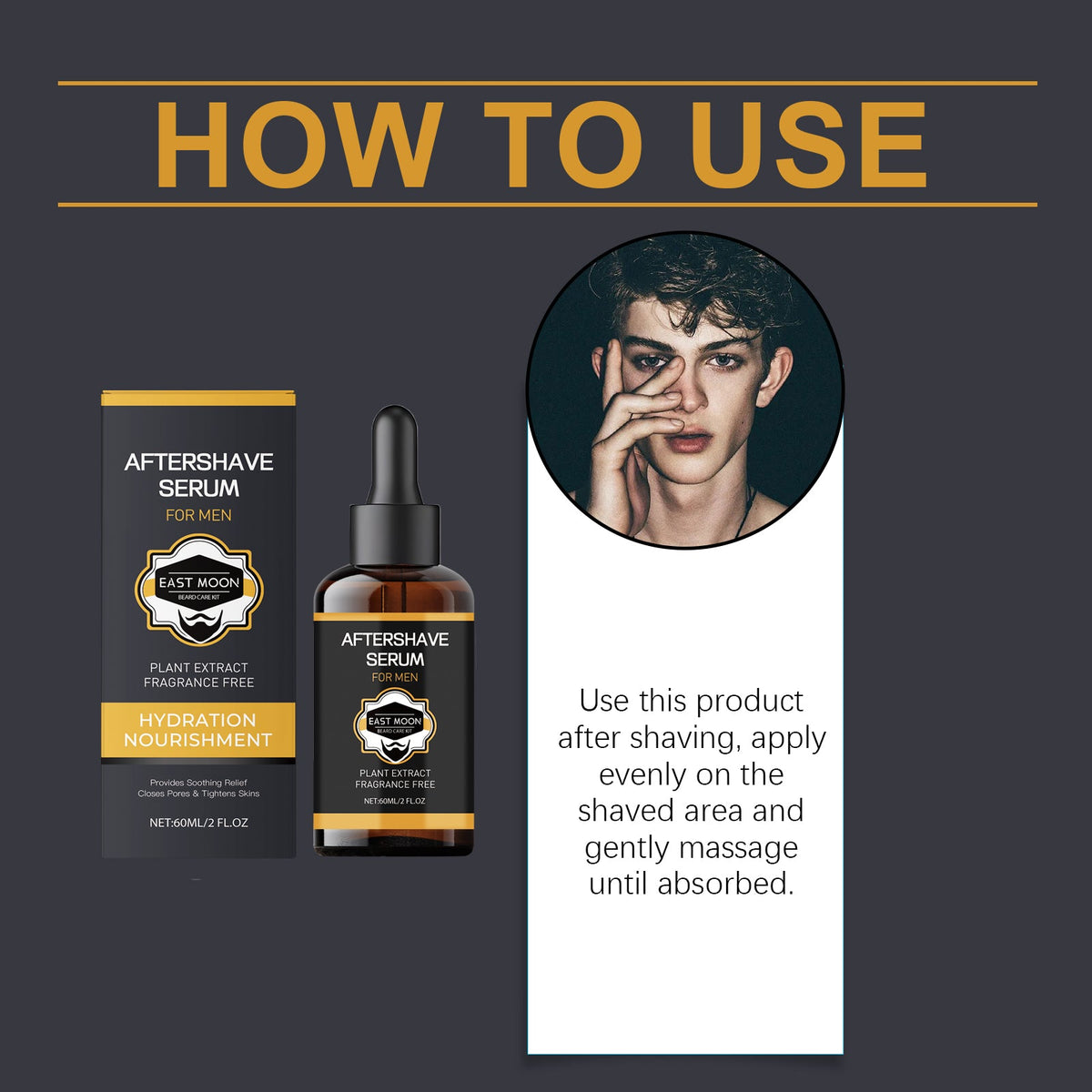 Soothing Aftershave Essence — Post-Shave Relief