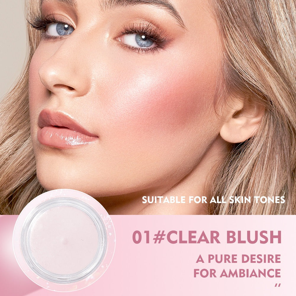 Color-Changing Gel Blush for a Natural Dewy Rosy Glow