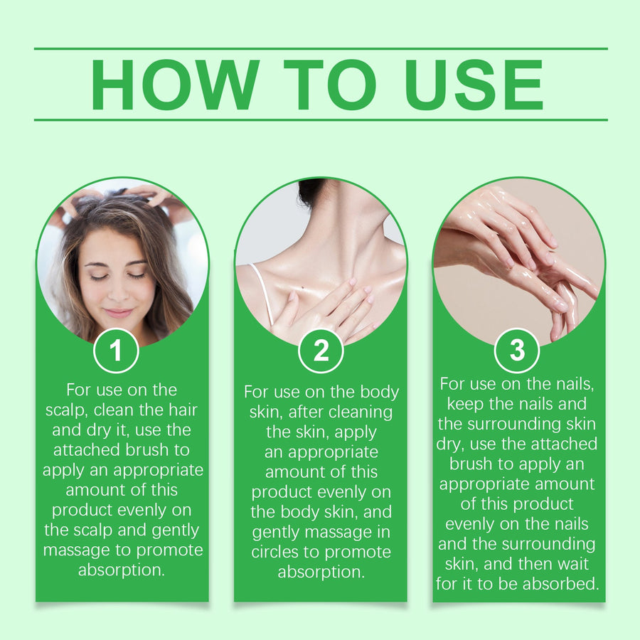 Rosemary Hair Oil for Scalp, Body, & Nail Hydration