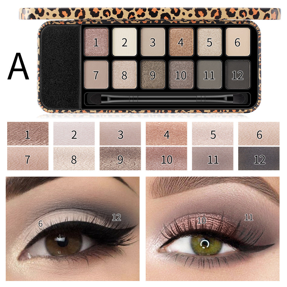 Leopard Eyeshadow Palette for Versatile Eye Looks