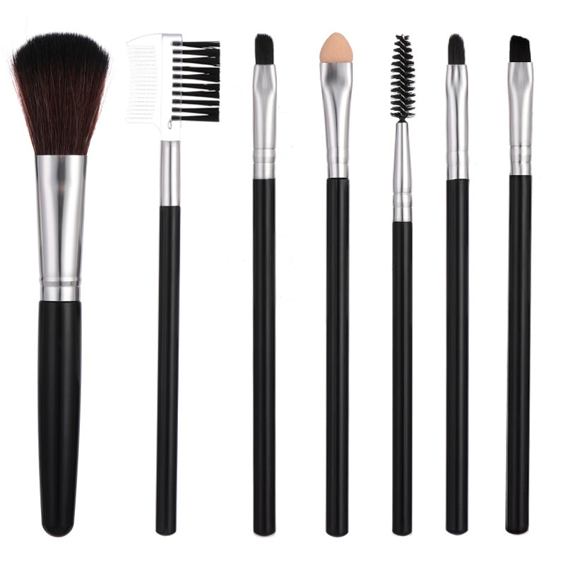 7-Piece Makeup Brush Set for Smooth, Precise Looks