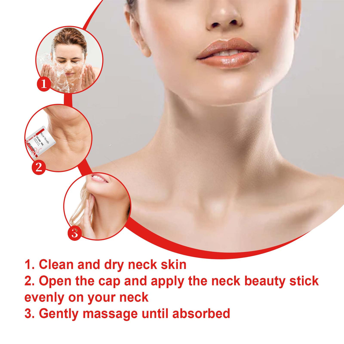 Snake Oil Neck Balm for Wrinkles and Sagging Skin