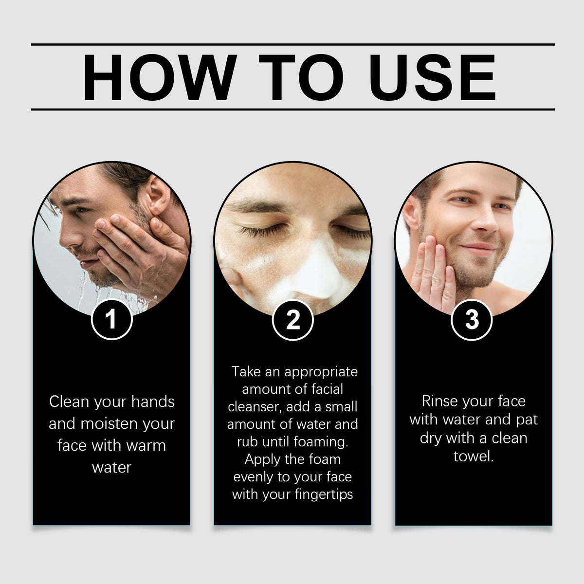 Hyaluronic Acid Facial Cleanser for Sensitive Skin