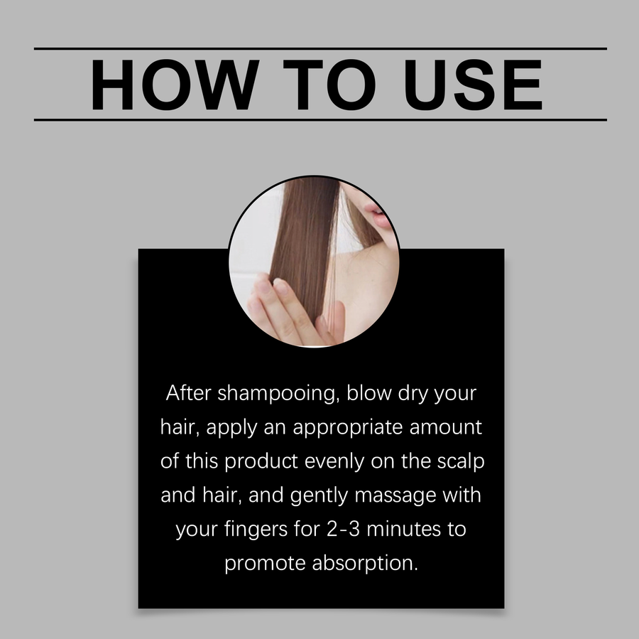 Plant-Based Hair Oil for Dry Hair & Scalp Care, 60ml