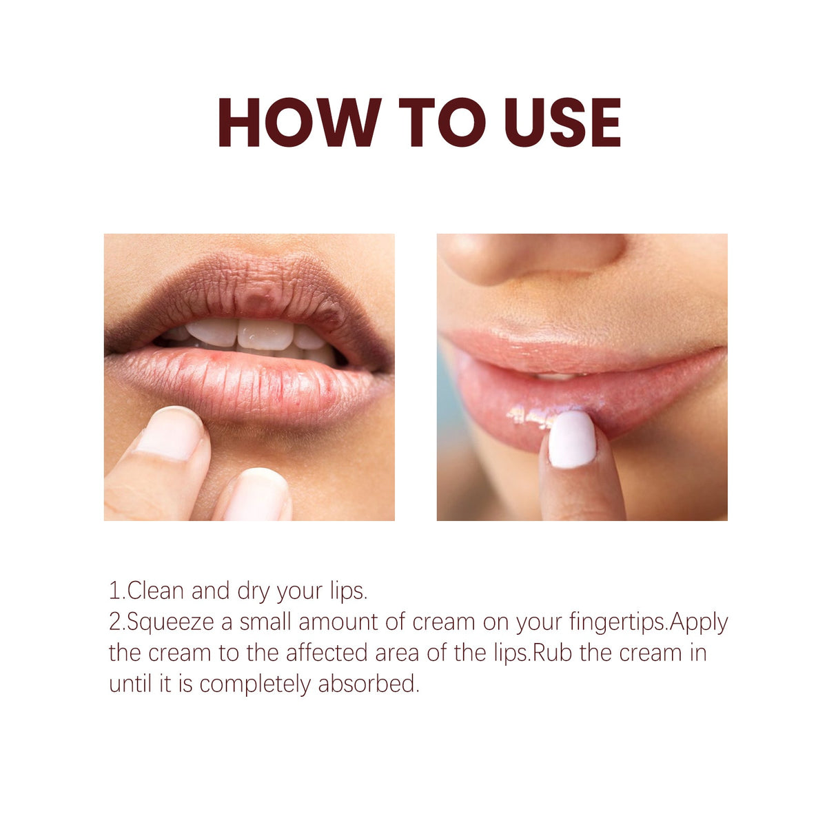 Lip Repair Cream for Chapped Lips & Cold Sore Relief