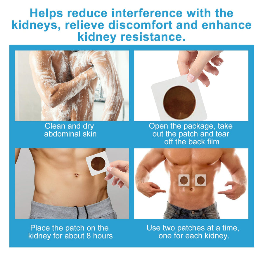 Kidney Support Patch — 100% Natural Back Pain & Men’s Wellness