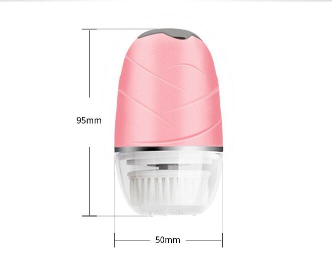 3-in-1 Facial Cleansing Brush for Gentle Deep Cleaning