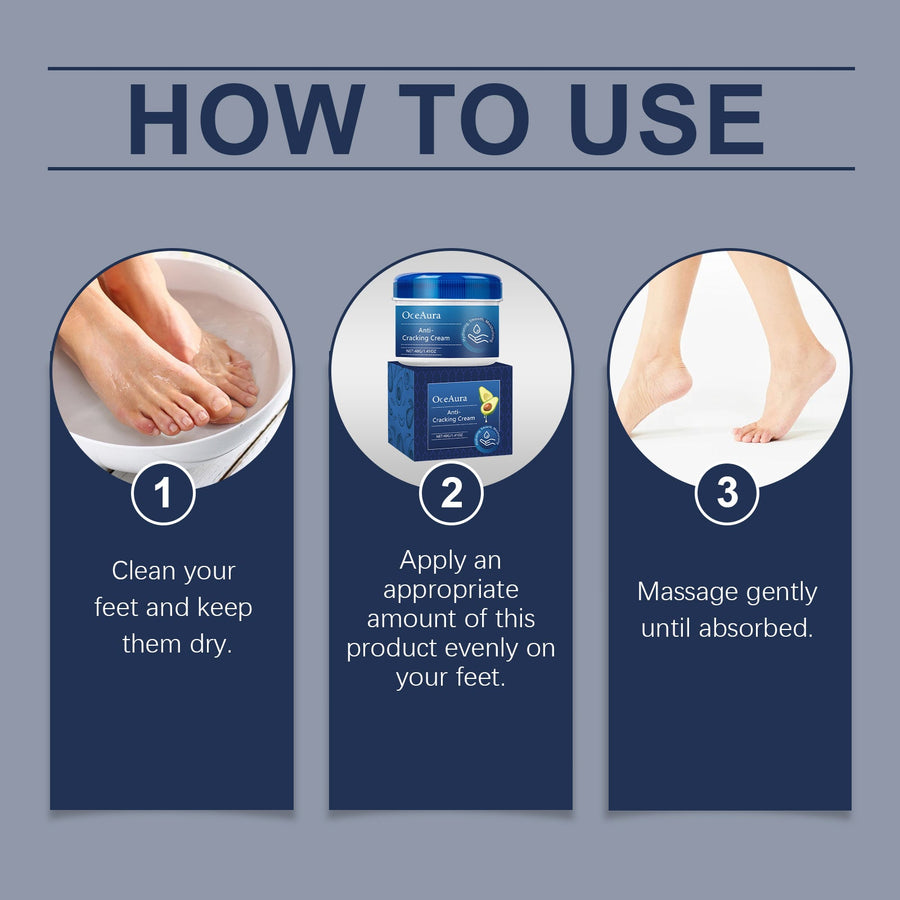 Avocado Foot Cream for Cracked Heels & Dry Skin
