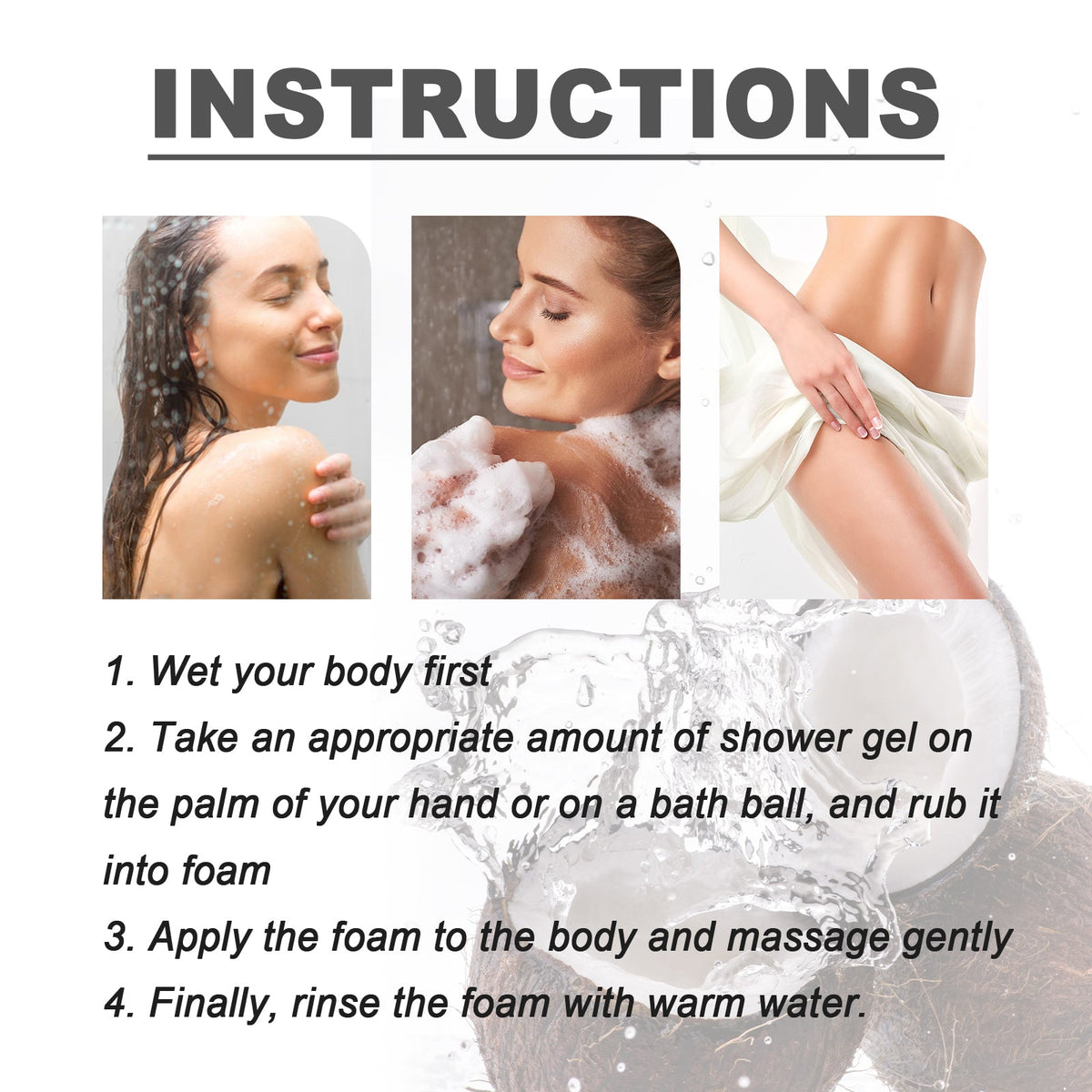 Acidified Body Wash With Mandelic Acid For Odor Control