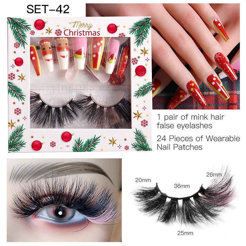 Christmas Nail and Lash Kit for Effortless Festive Glam