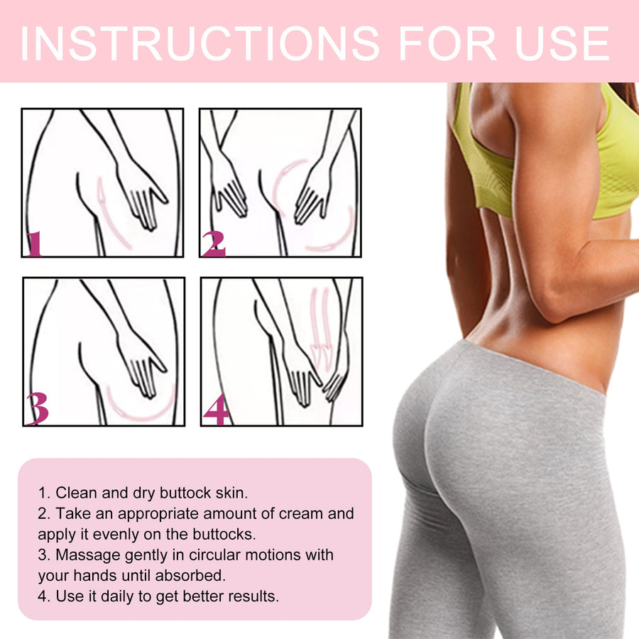 Butt Lifting Cream — Natural Firming for Fuller, Rounder Shape