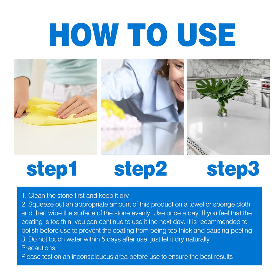 Ceramic Tile Coating Agent — Seal & Brighten Stone