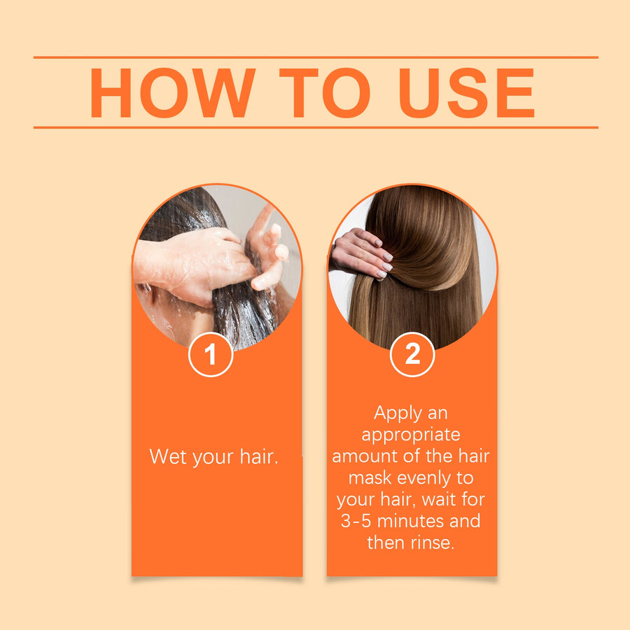 Collagen Hair Mask for Deep Moisture & Frizz Control