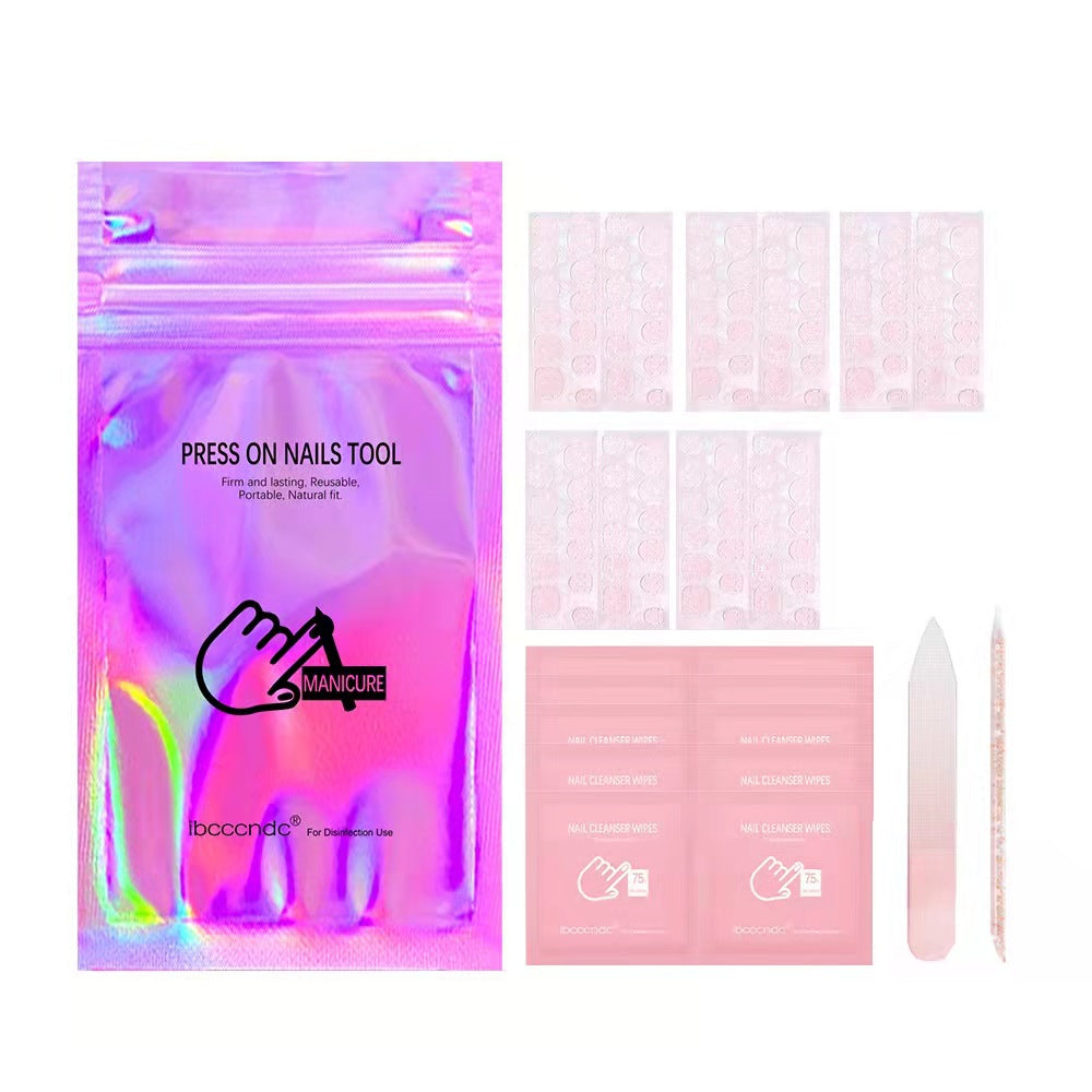 Press-On Nail Adhesive Tabs for Waterproof, Easy Wear