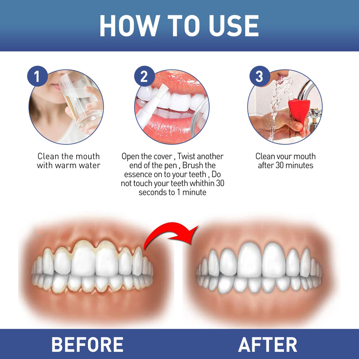 Gum Pain Relief Gel with Whitening — Instant Soothing