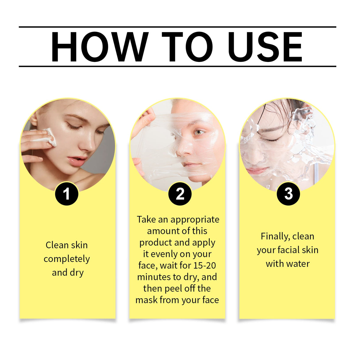 Egg White Peel-Off Mask for Dull, Tight Skin