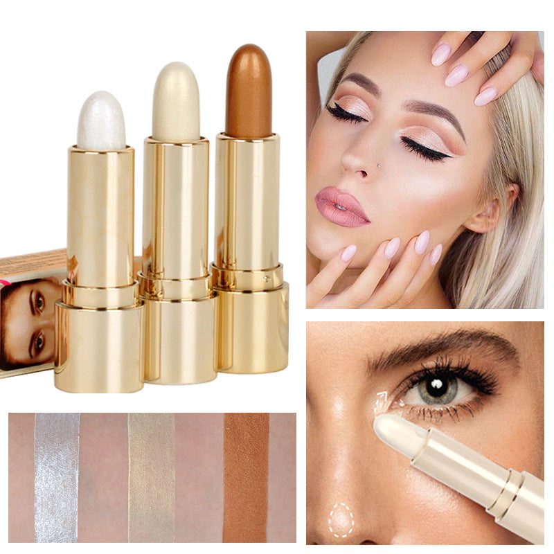 Cream Highlighter Stick for Instant High-Gloss Glow