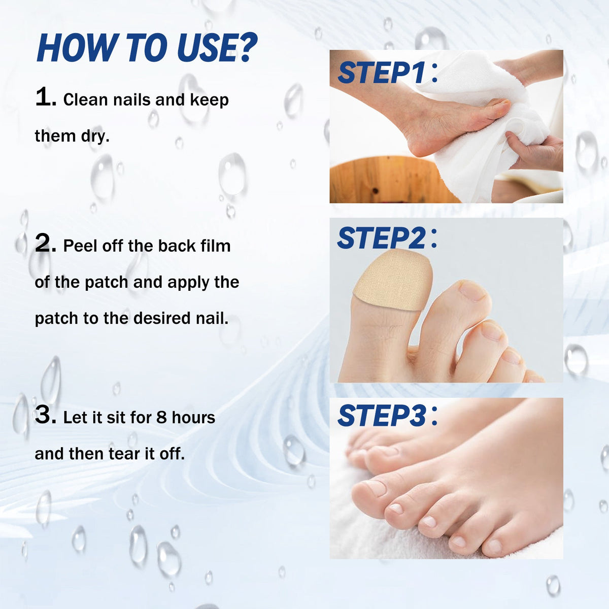 Daily Gentle Nail Care Patches