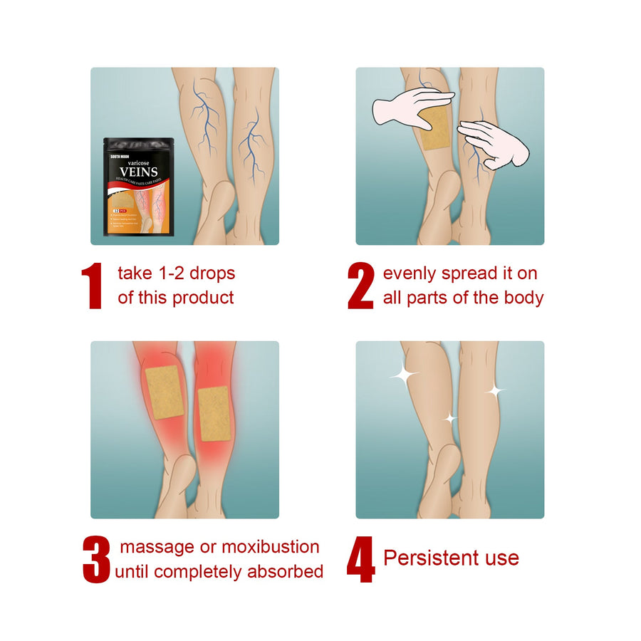 Varicose Vein Relief Patches — Visibly Reduce Swollen Veins